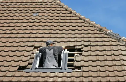 Pose de velux - Requeil